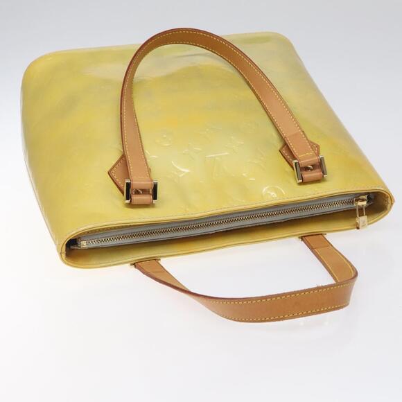 LOUIS VUITTON Monogram Vernis Houston Hand Bag Gris M91053 - Picture 6 of 16